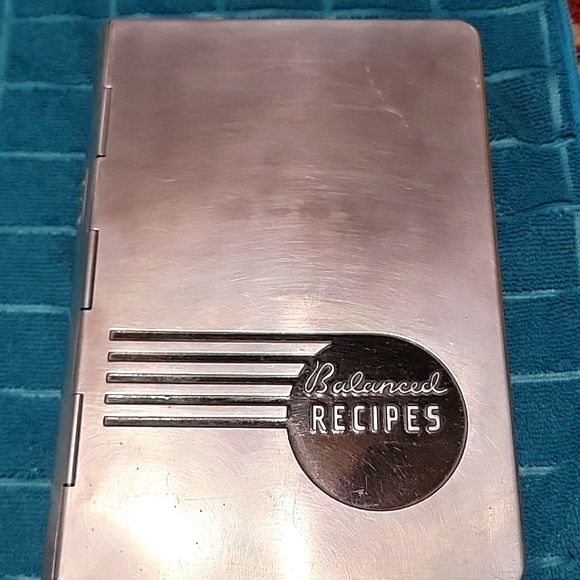 Vintage Pillsbury Cookbook with Aluminum Cover - Picture 1 of 12